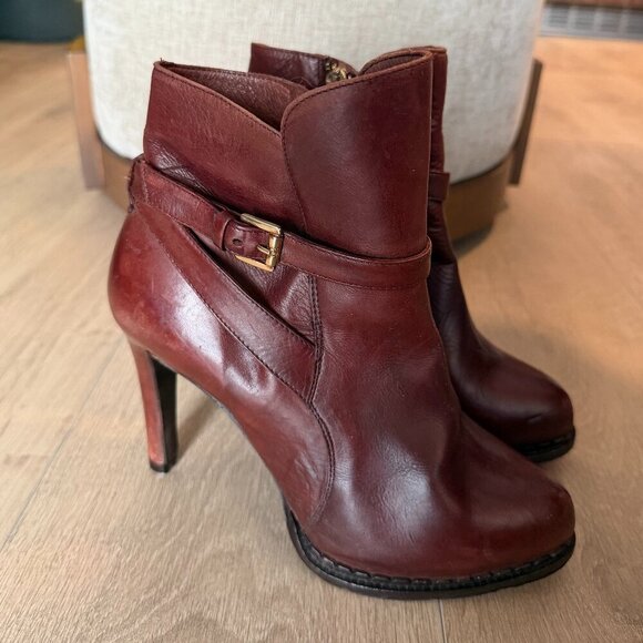 Pedro Miralles Shoes - Pedro Miralles Leather Ankle Boots - Size 6